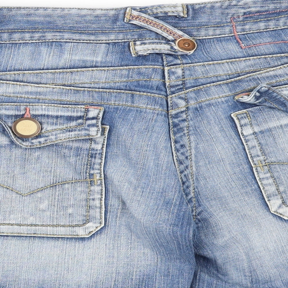 NEXT Womens   Denim Chino Shorts Size 12