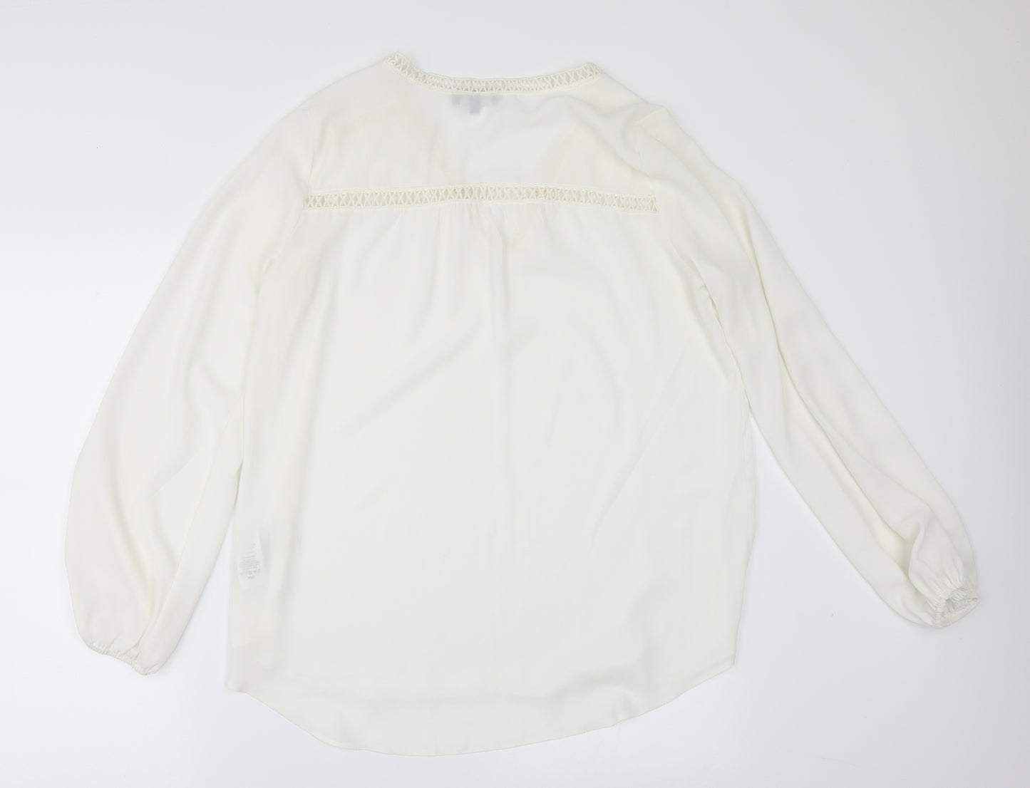New Look Womens Ivory   Basic Blouse Size 10