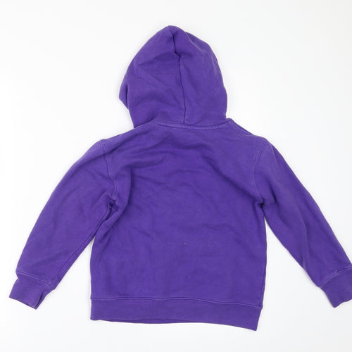 Skyline Gang Girls Purple   Pullover Hoodie Size 6-7 Years