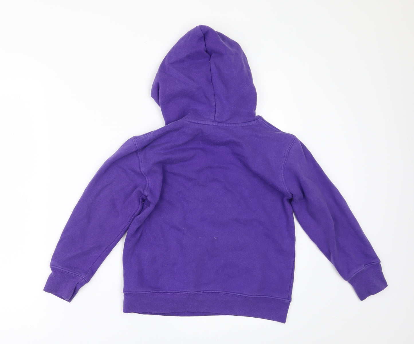 Skyline Gang Girls Purple   Pullover Hoodie Size 6-7 Years