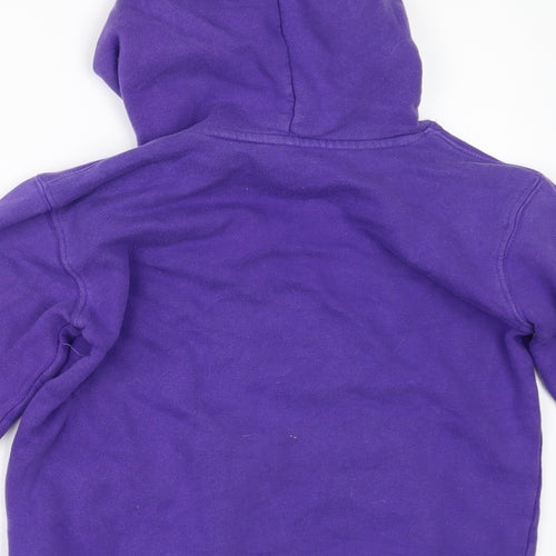 Skyline Gang Girls Purple   Pullover Hoodie Size 6-7 Years