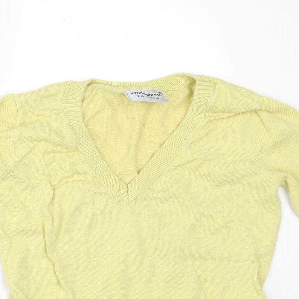 Primark Womens Yellow   Pullover Jumper Size 10