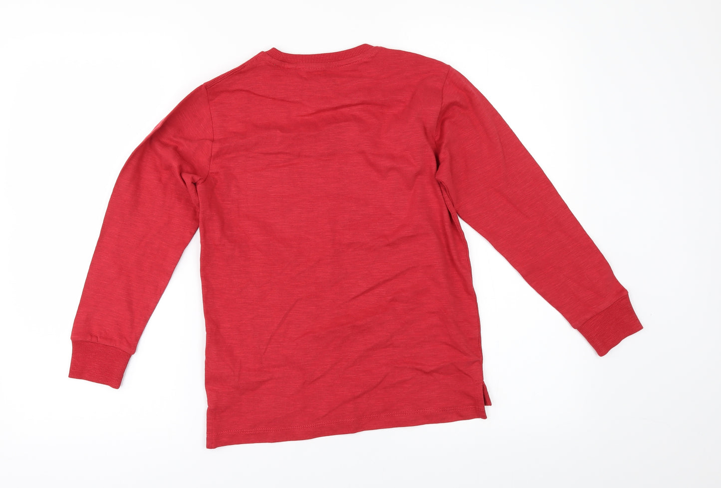 NEXT Boys Red   Basic T-Shirt Size 8 Years  - dinasours