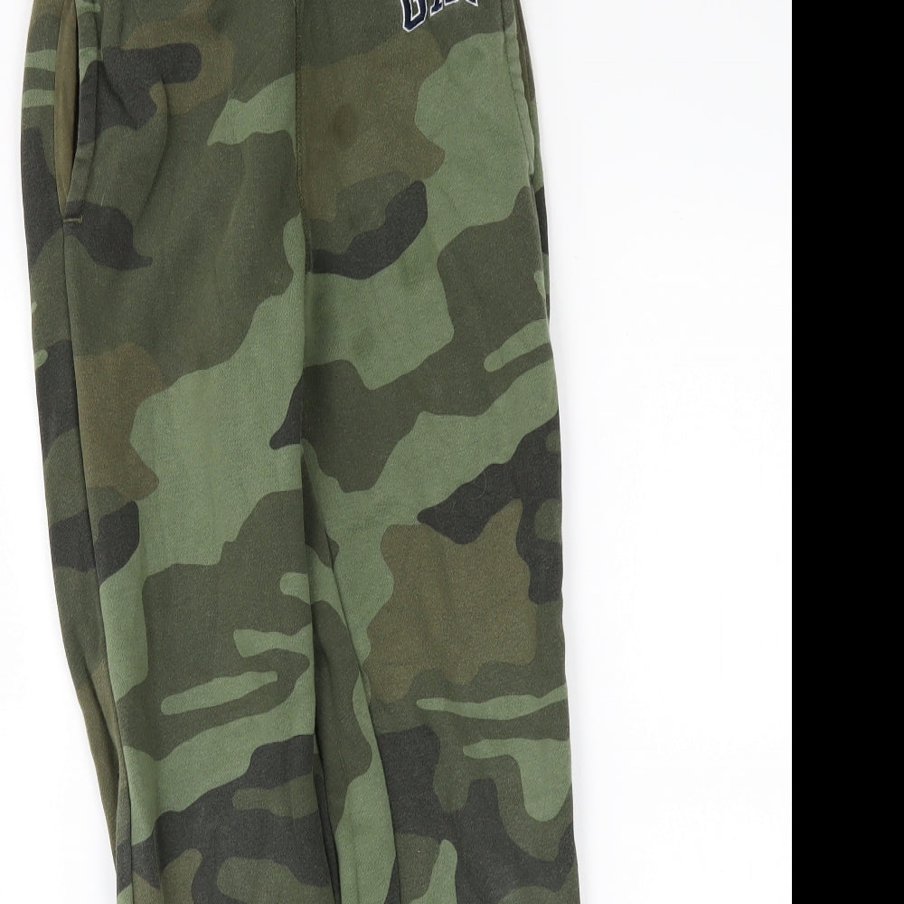 Gap Boys Grey Camouflage  Jogger Trousers Size L