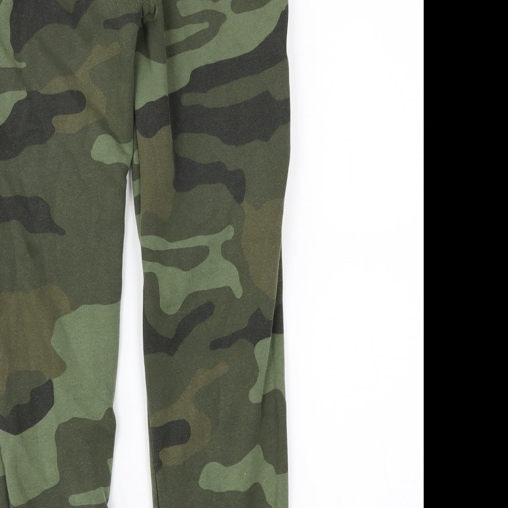 Gap Boys Grey Camouflage  Jogger Trousers Size L