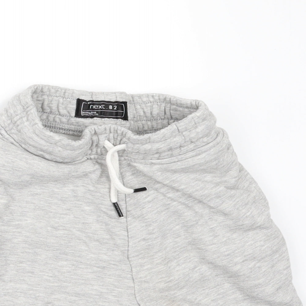 NEXT Boys Grey   Sweat Shorts Size 6 Years