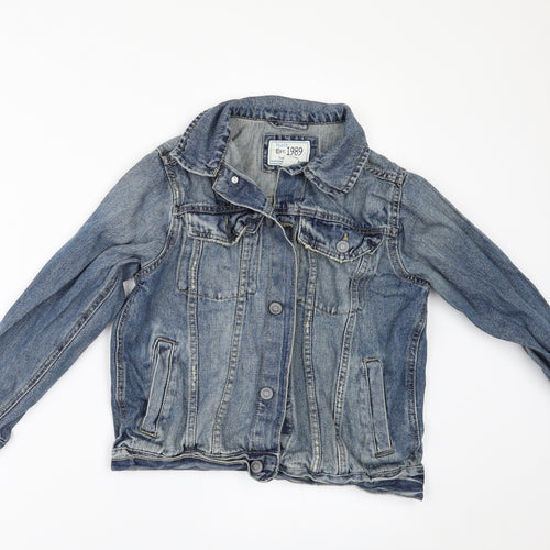 Place Womens Blue  Denim Jacket  Size 2