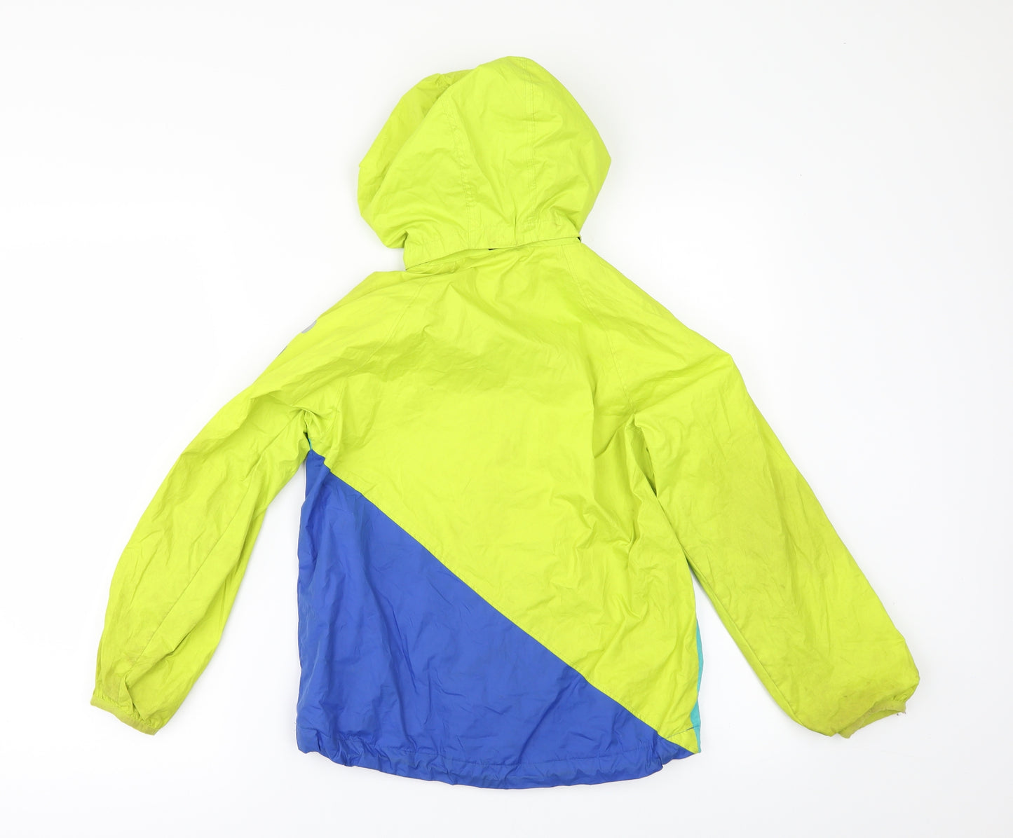 H&M Boys Yellow   Rain Coat Jacket Size 8 Years