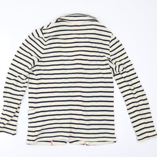 Springfield Womens Ivory Striped  Jacket  Size 10