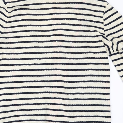 Springfield Womens Ivory Striped  Jacket  Size 10