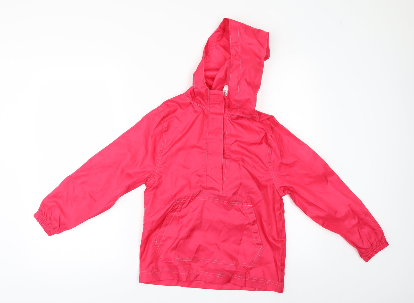 George Girls Pink   Rain Coat Jacket Size 7-8 Years