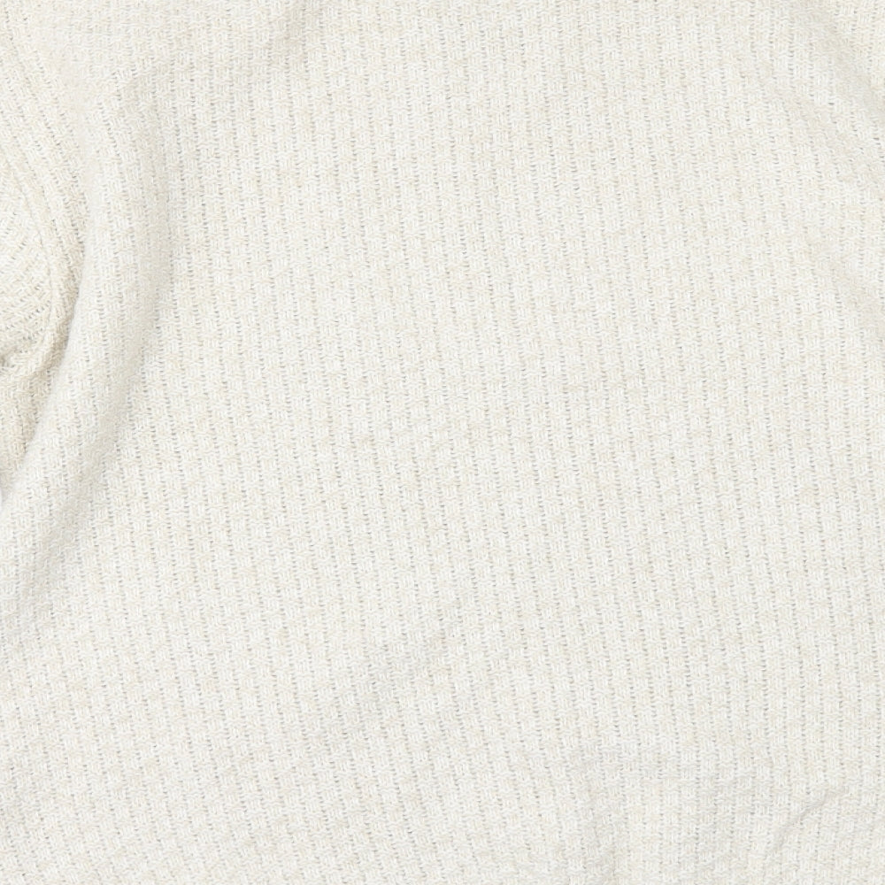 TU Mens Beige   Pullover Jumper Size M