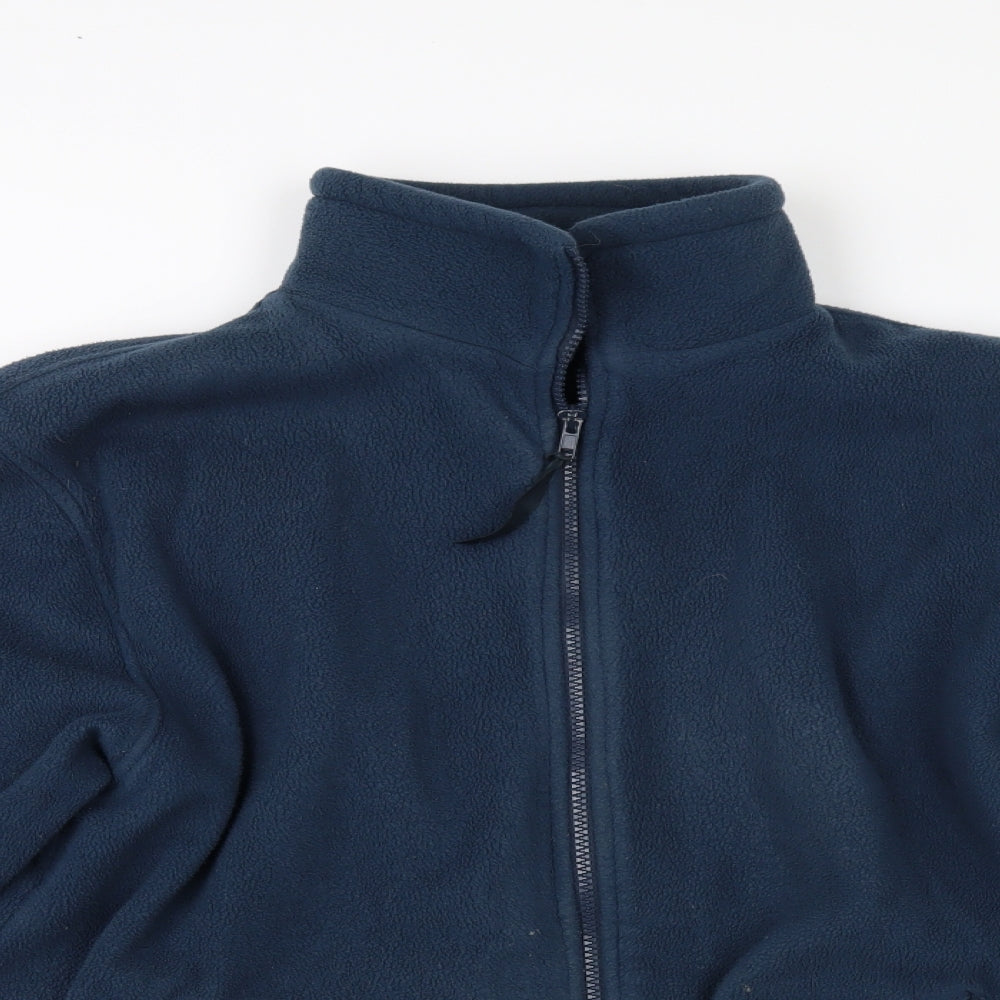 Alexander Mens Blue  Fleece Jacket  Size M