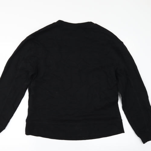 Oliver Bonas Womens Black   Pullover Sweatshirt Size 14
