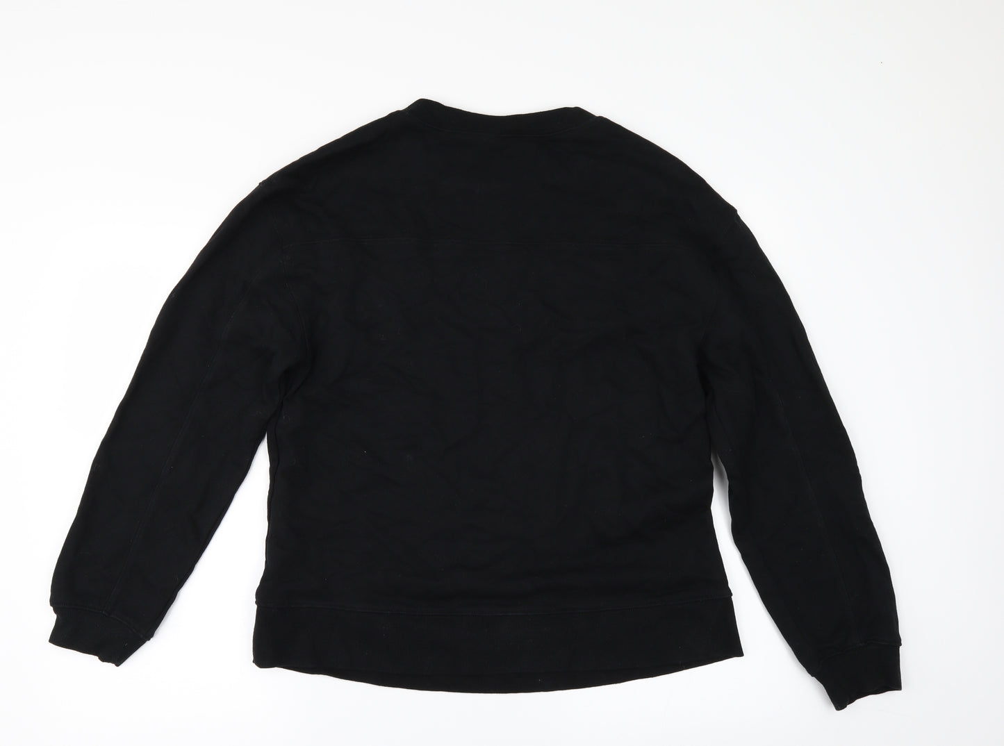 Oliver Bonas Womens Black   Pullover Sweatshirt Size 14