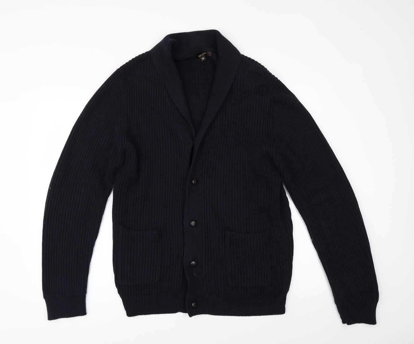 Monsoon Mens Blue   Cardigan Jumper Size M