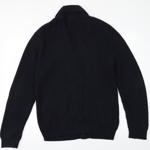 Monsoon Mens Blue   Cardigan Jumper Size M