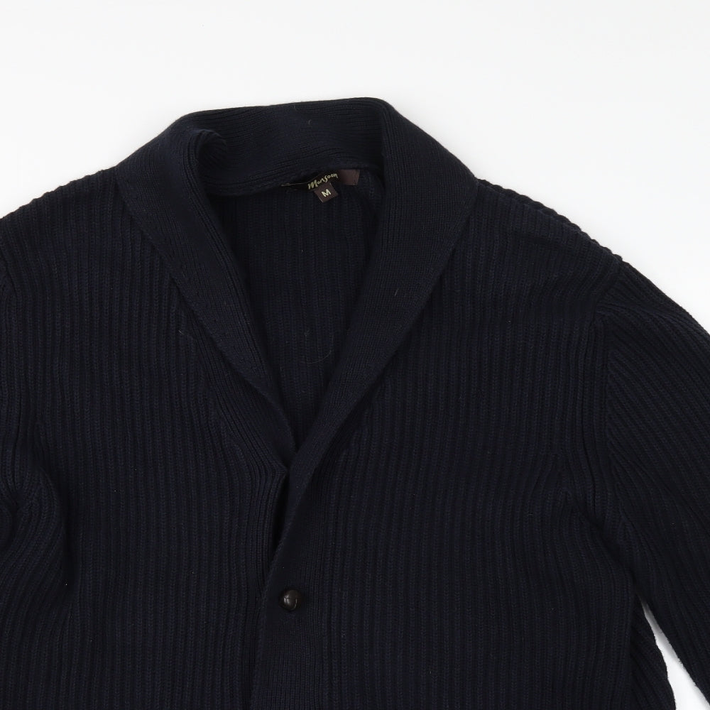 Monsoon Mens Blue   Cardigan Jumper Size M