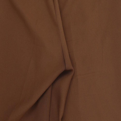 Evie Womens Brown   Cropped Trousers Size 14 L20 in