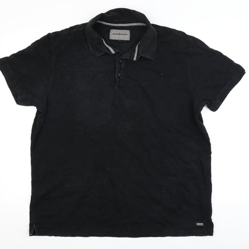 Jasper Conran Mens Black    Button-Up Size XL