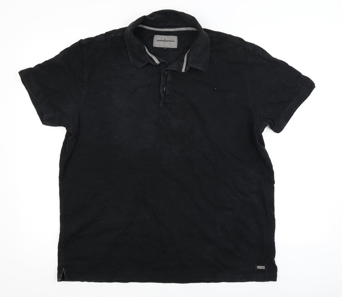 Jasper Conran Mens Black    Button-Up Size XL