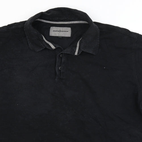 Jasper Conran Mens Black    Button-Up Size XL