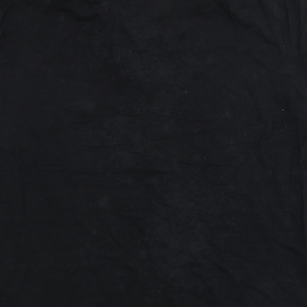 Jasper Conran Mens Black    Button-Up Size XL