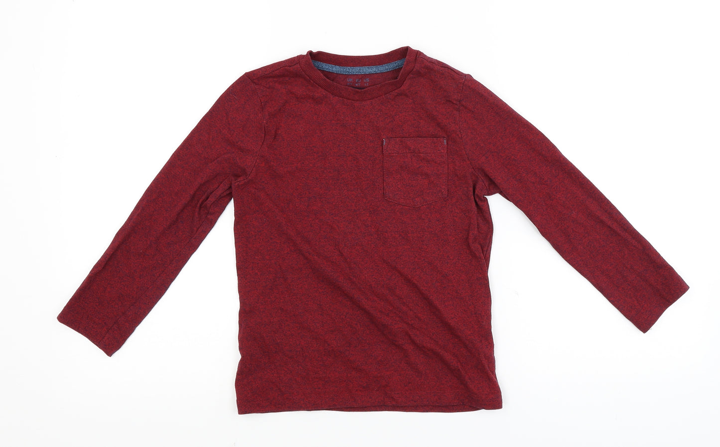 F&F Boys Red   Basic T-Shirt Size 6-7 Years