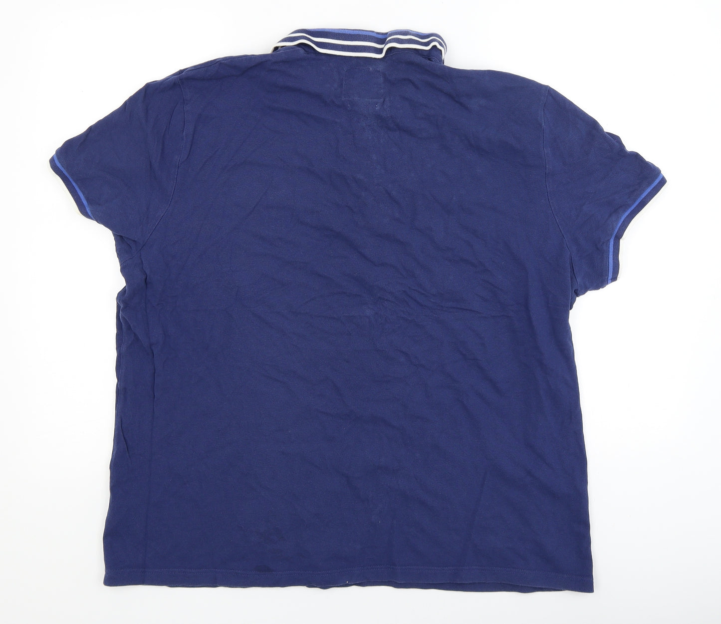 Burton Mens Blue    Polo Size 2XL