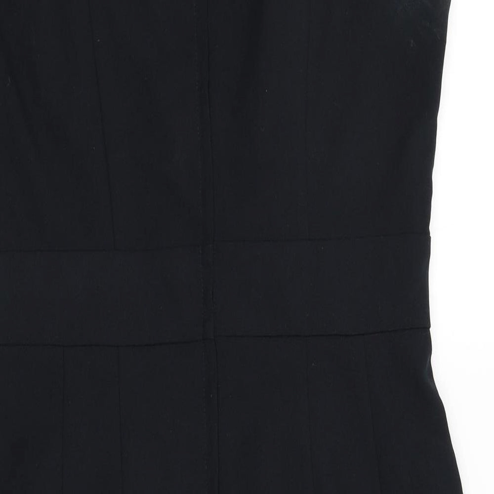 Preworn Womens Black   Pencil Dress  Size 12