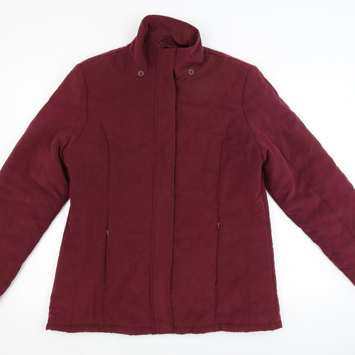 BHS Womens Red   Parka Coat Size 14