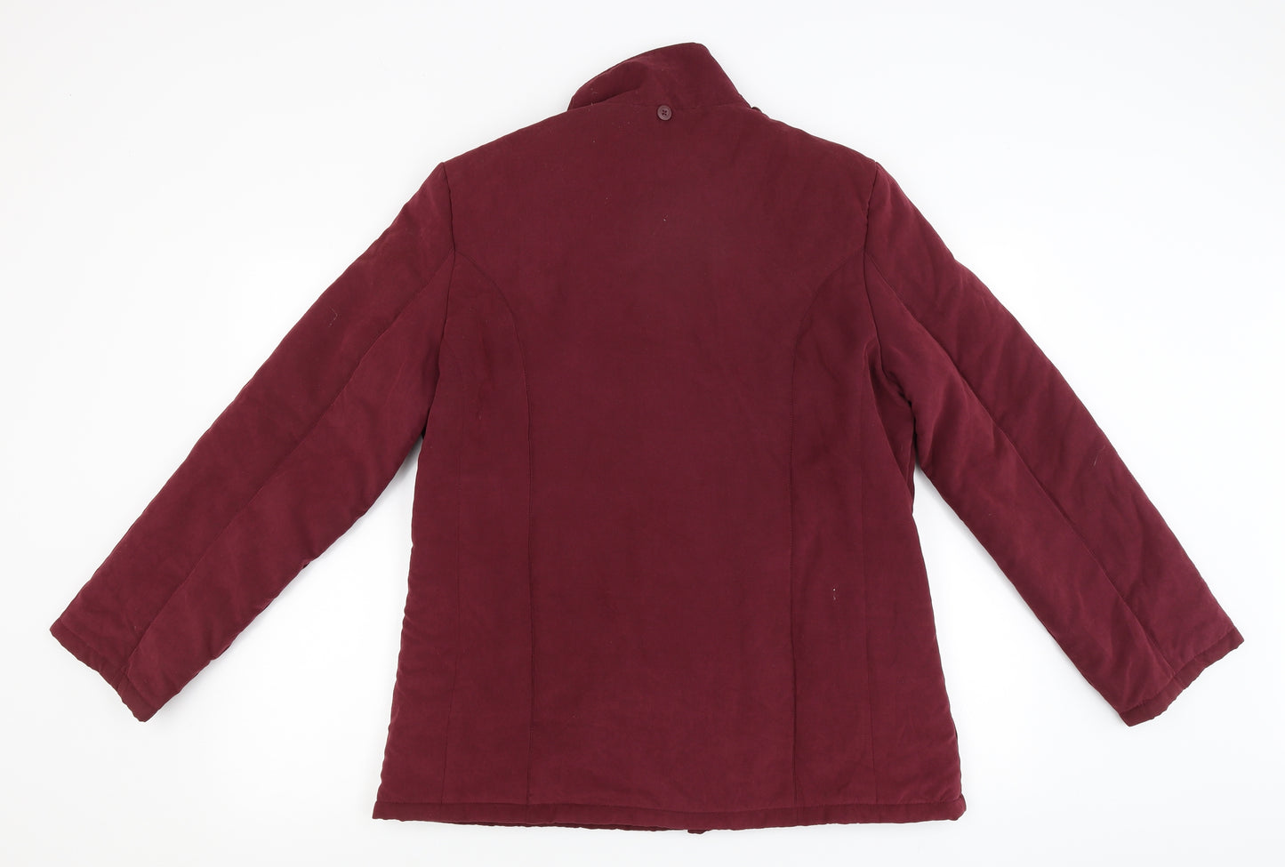 BHS Womens Red   Parka Coat Size 14