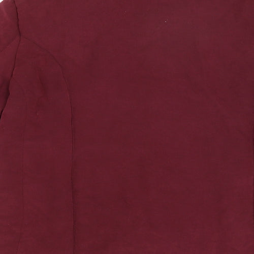 BHS Womens Red   Parka Coat Size 14