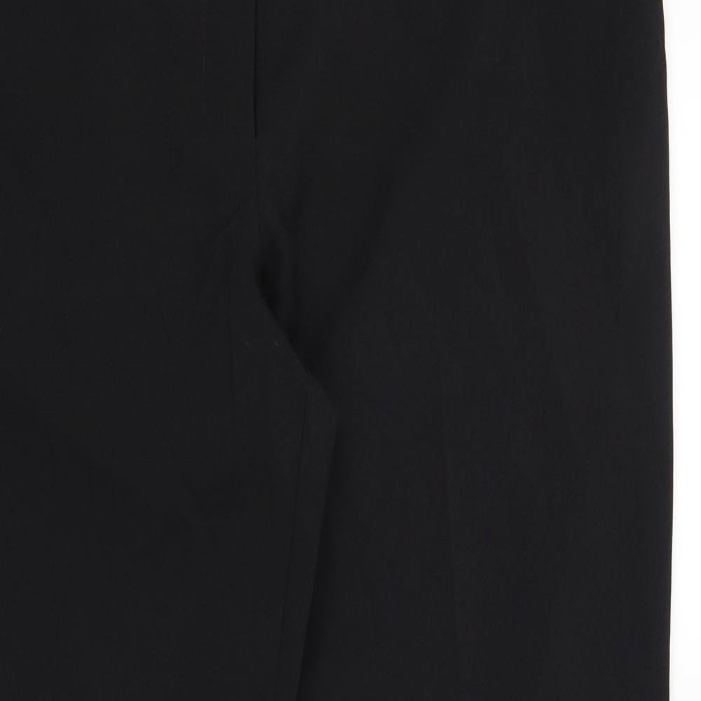 Papaya Womens Black   Dress Pants Trousers Size 14 L29 in