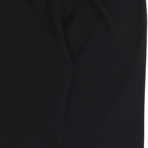 Papaya Womens Black   Dress Pants Trousers Size 14 L29 in