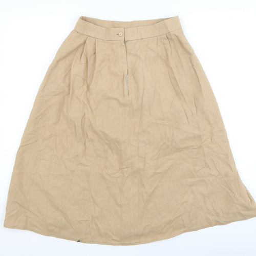 Preworn Womens Brown   Tulip Skirt Size 8