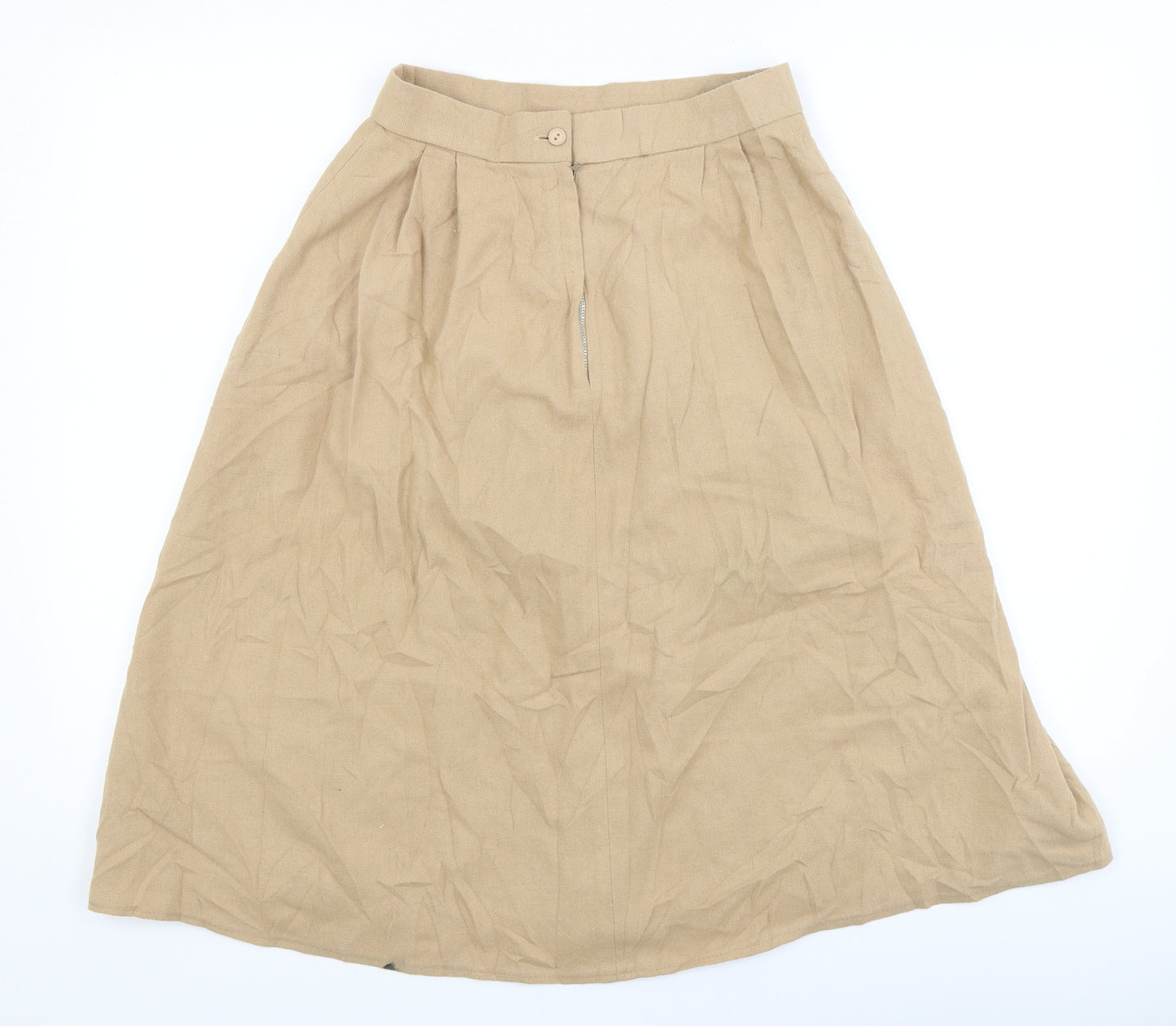 Preworn Womens Brown   Tulip Skirt Size 8