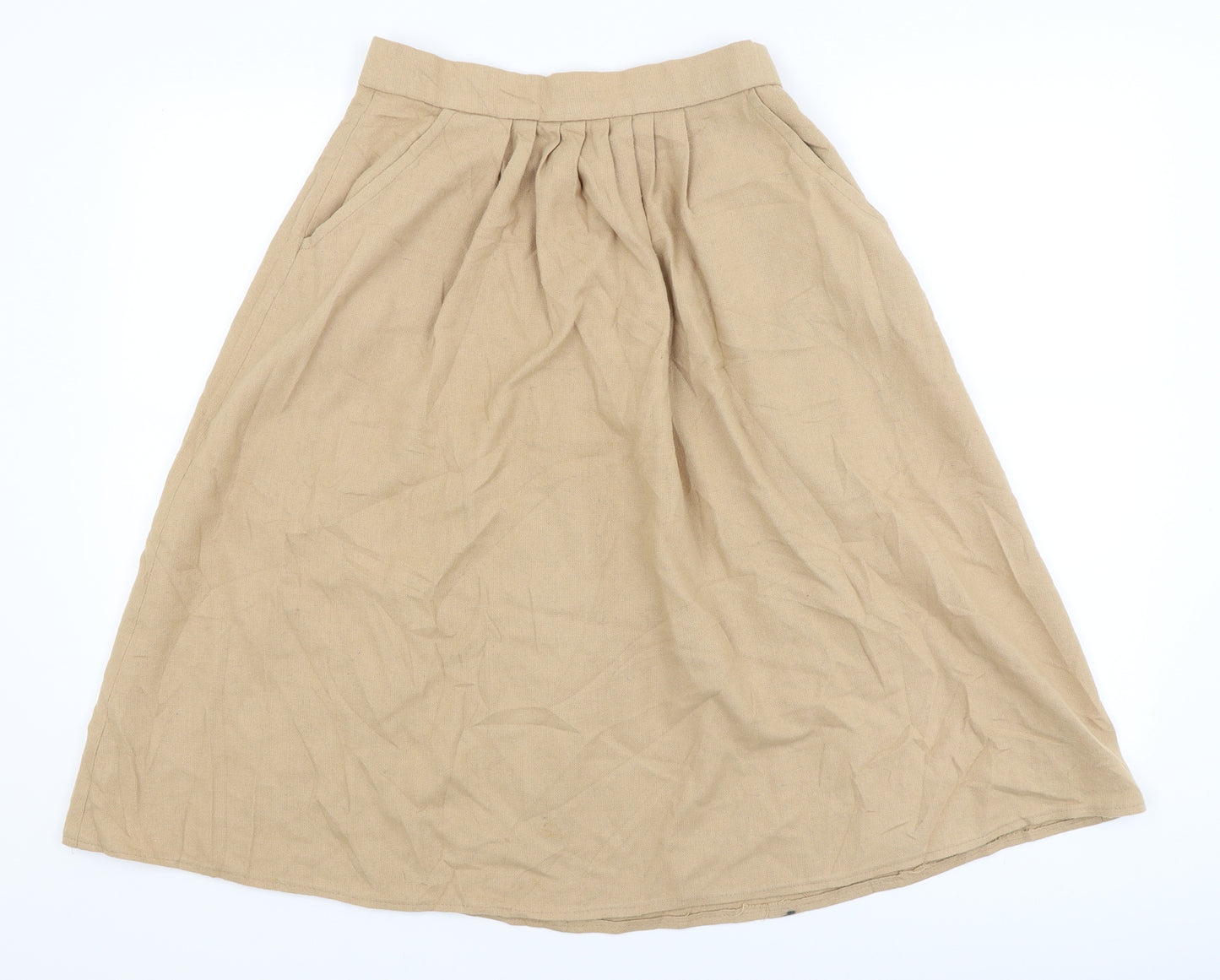 Preworn Womens Brown   Tulip Skirt Size 8