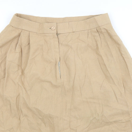 Preworn Womens Brown   Tulip Skirt Size 8