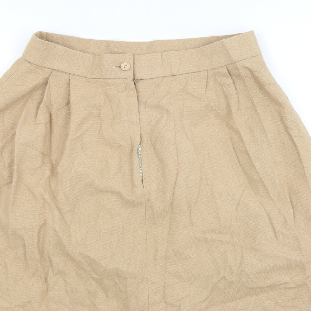 Preworn Womens Brown   Tulip Skirt Size 8