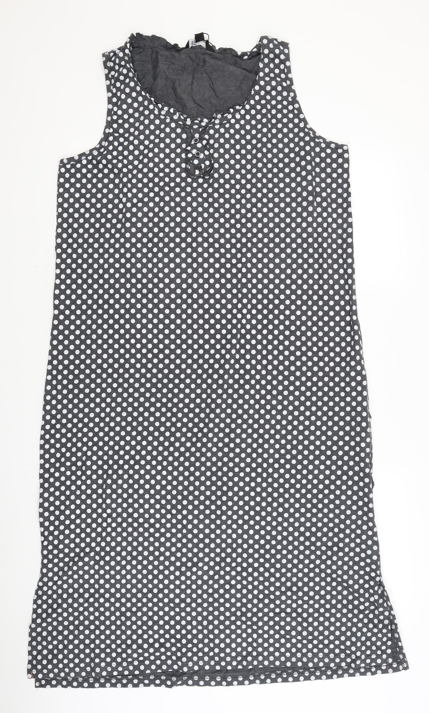 Insignia Womens Black Polka Dot  A-Line  Size 18