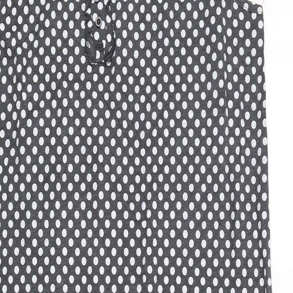Insignia Womens Black Polka Dot  A-Line  Size 18