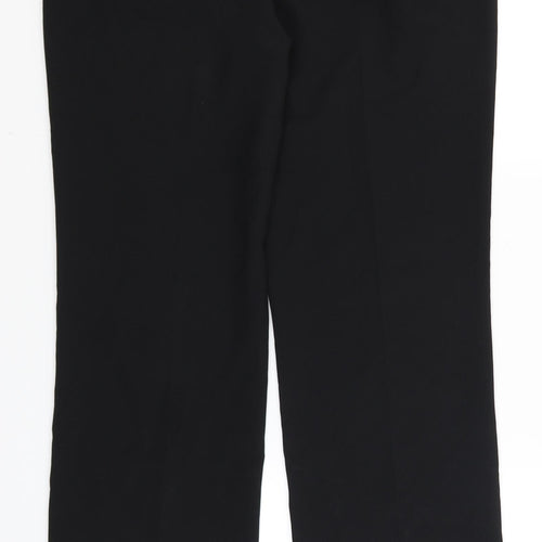 F&F Womens Black   Dress Pants Trousers Size 10 L32 in