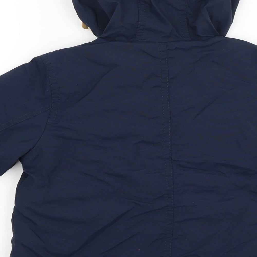 NEXT Girls Blue   Puffer Jacket Coat Size 5 Years