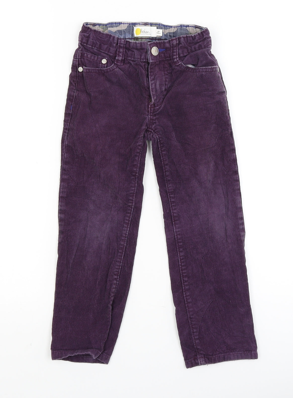 Boden Girls Purple   Chino Trousers Size 4 Years