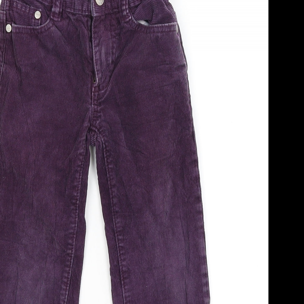 Boden Girls Purple   Chino Trousers Size 4 Years
