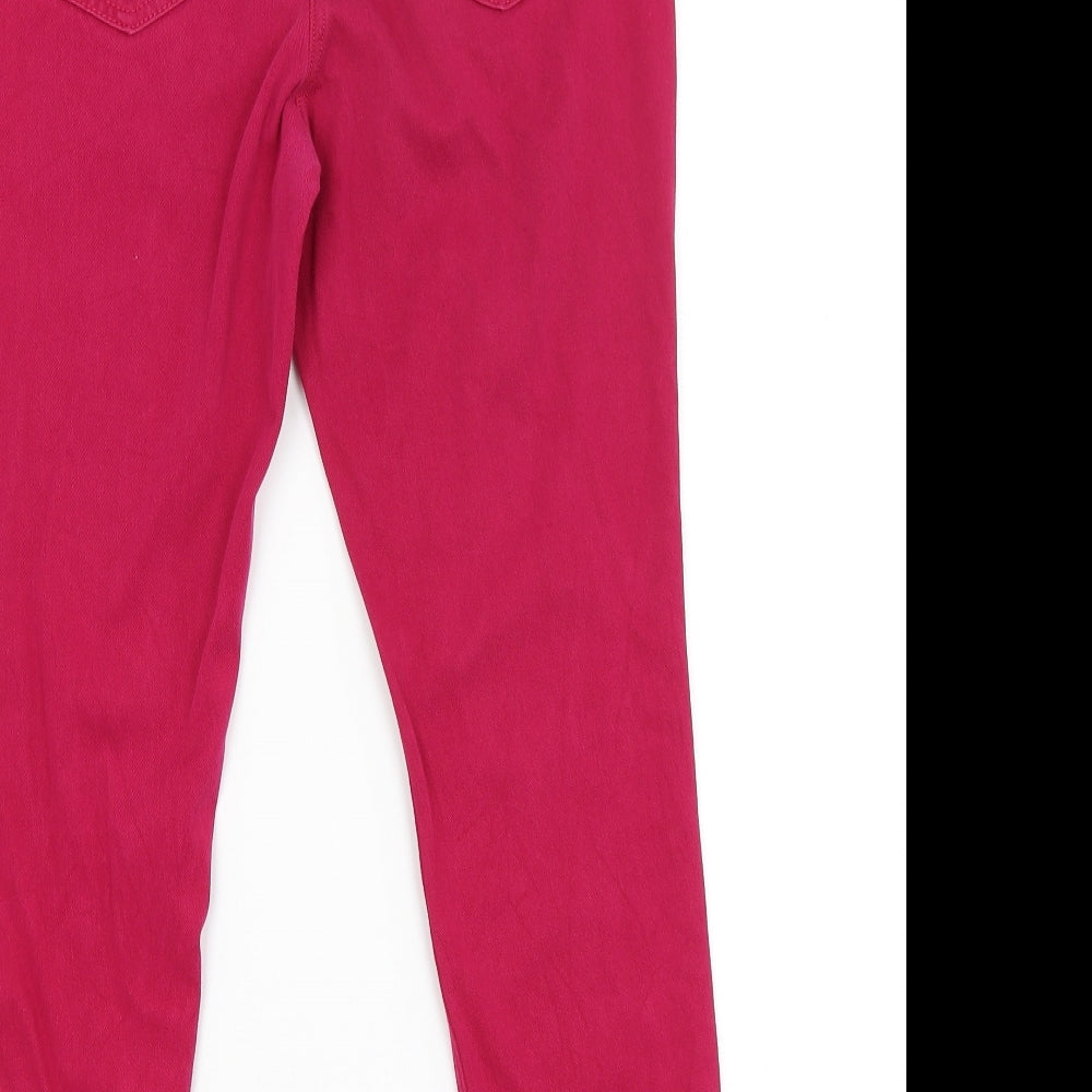 NEXT Womens Pink   Skinny Jeans Size 12 L24 in