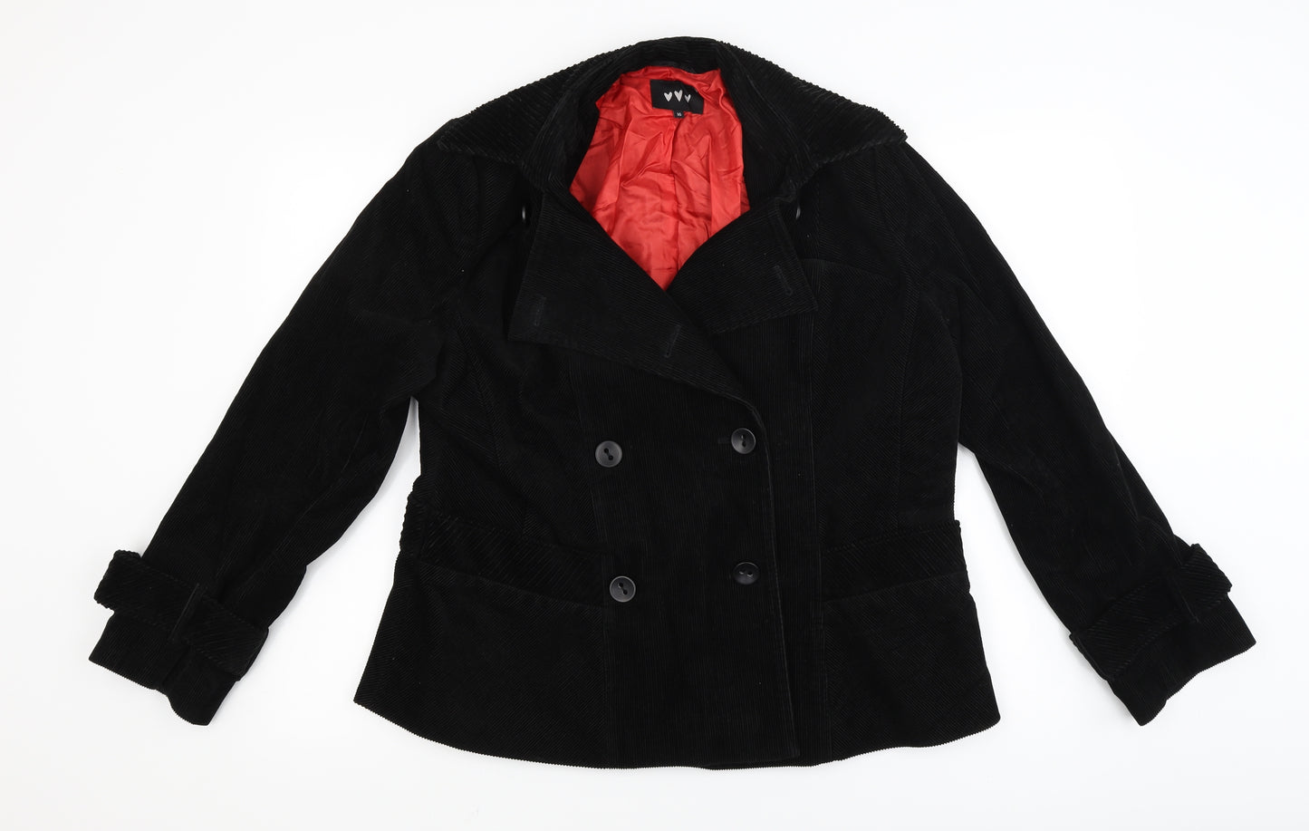 Per Una Womens Black   Jacket  Size 16