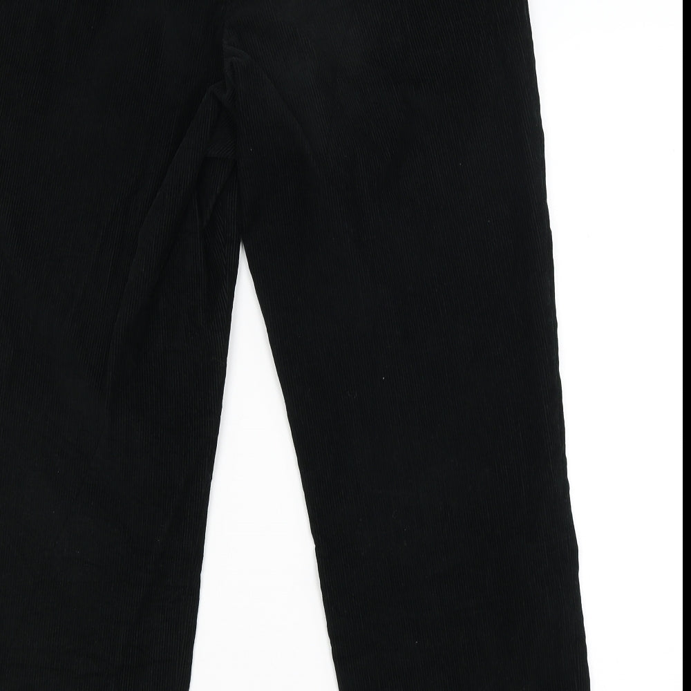 M&S Mens Black   Trousers  Size 34 in L26 in