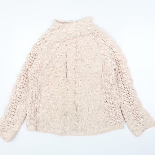 M&S Womens Pink   Pullover Jumper Size S